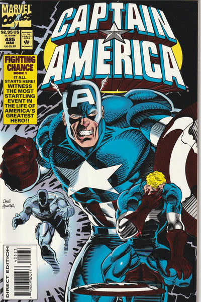 Captain America #425 (1994) - Foil enhanced cover