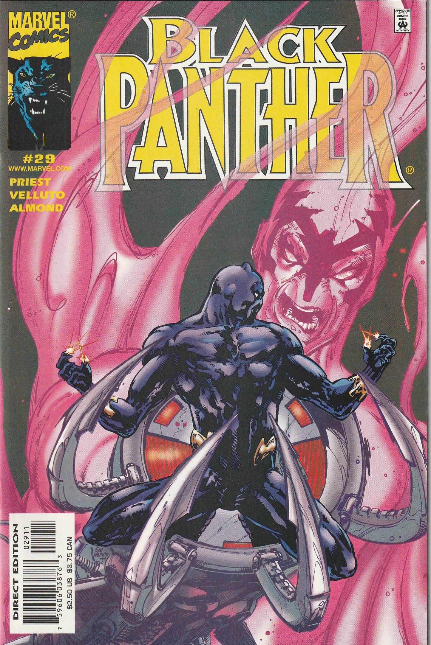 Black Panther #29 (2001) - Namor Versus Black Panther