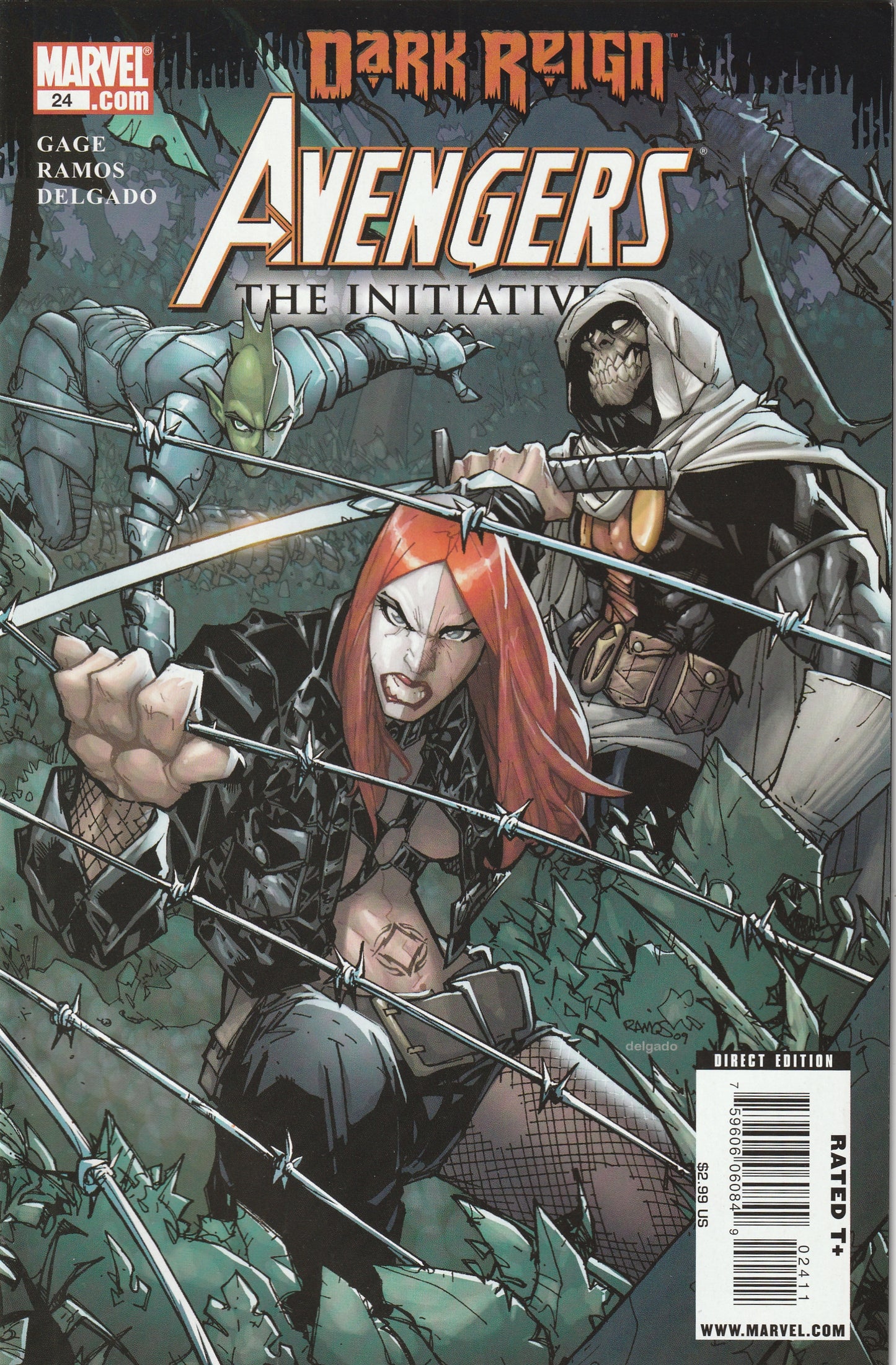 Avengers: The Initiative #24 (2009) - Dark Reign tie-in