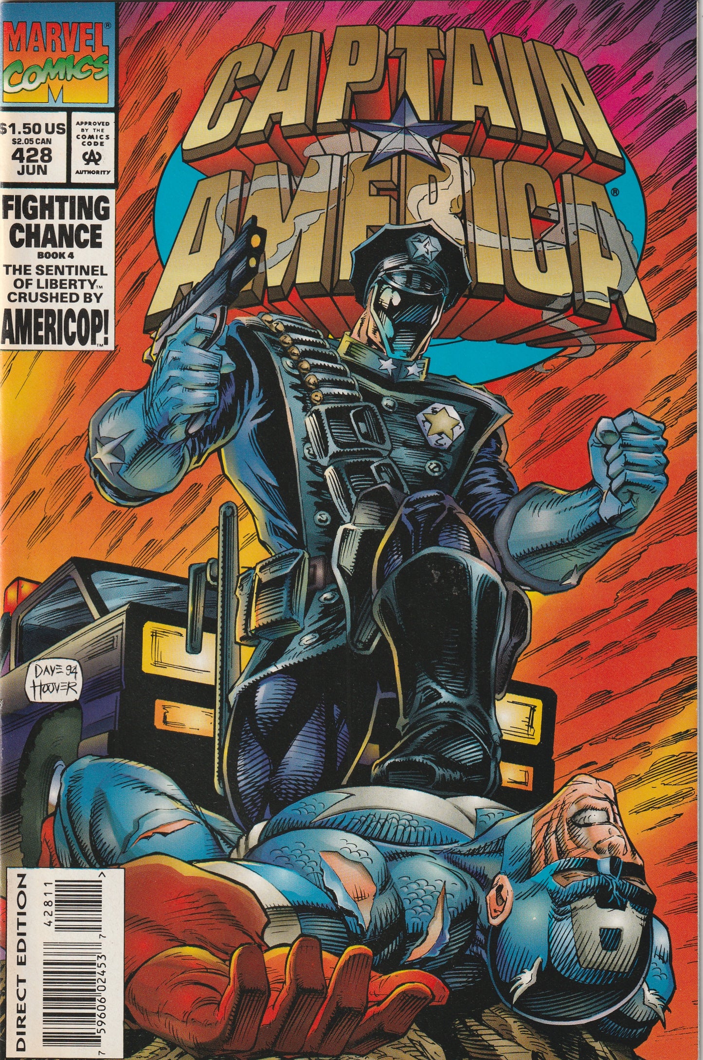 Captain America #428 (1994) - 1st Appearance of Americop