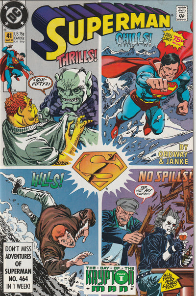 Superman #41 (Vol 2, 1990)