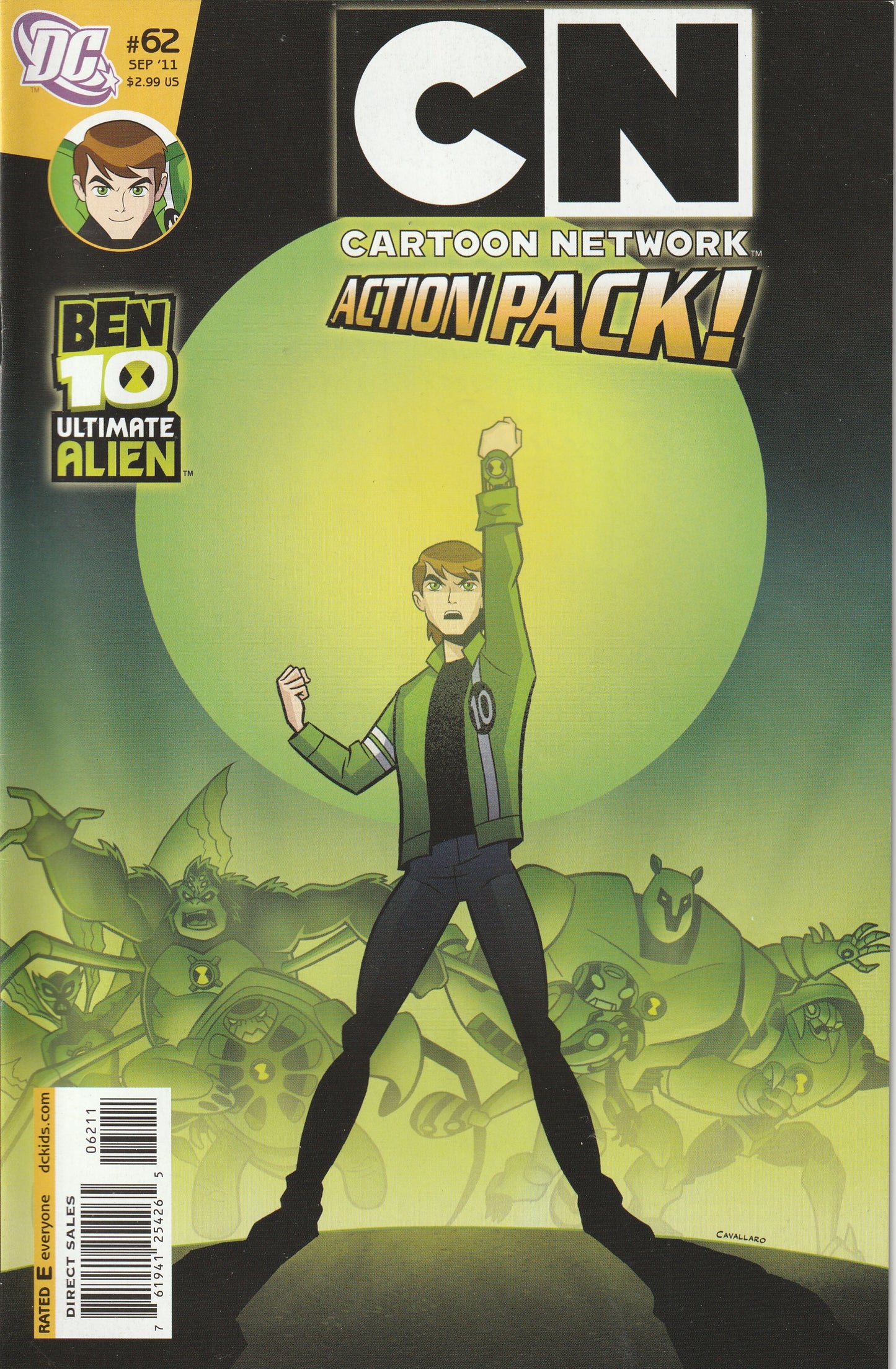 Cartoon Network Action Pack #62 (2011) - Ben 10 Ultimate Alien