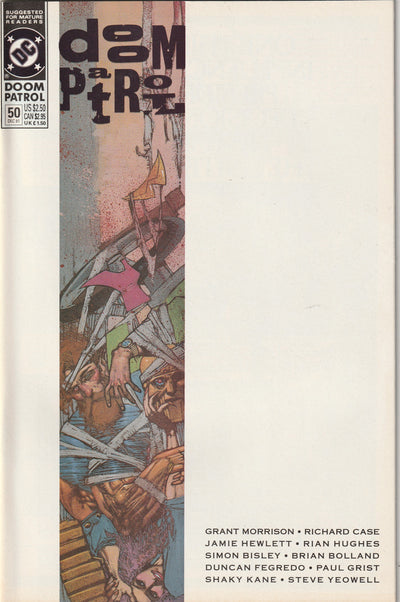 Doom Patrol #50 (1991) - Simon Bisley cover