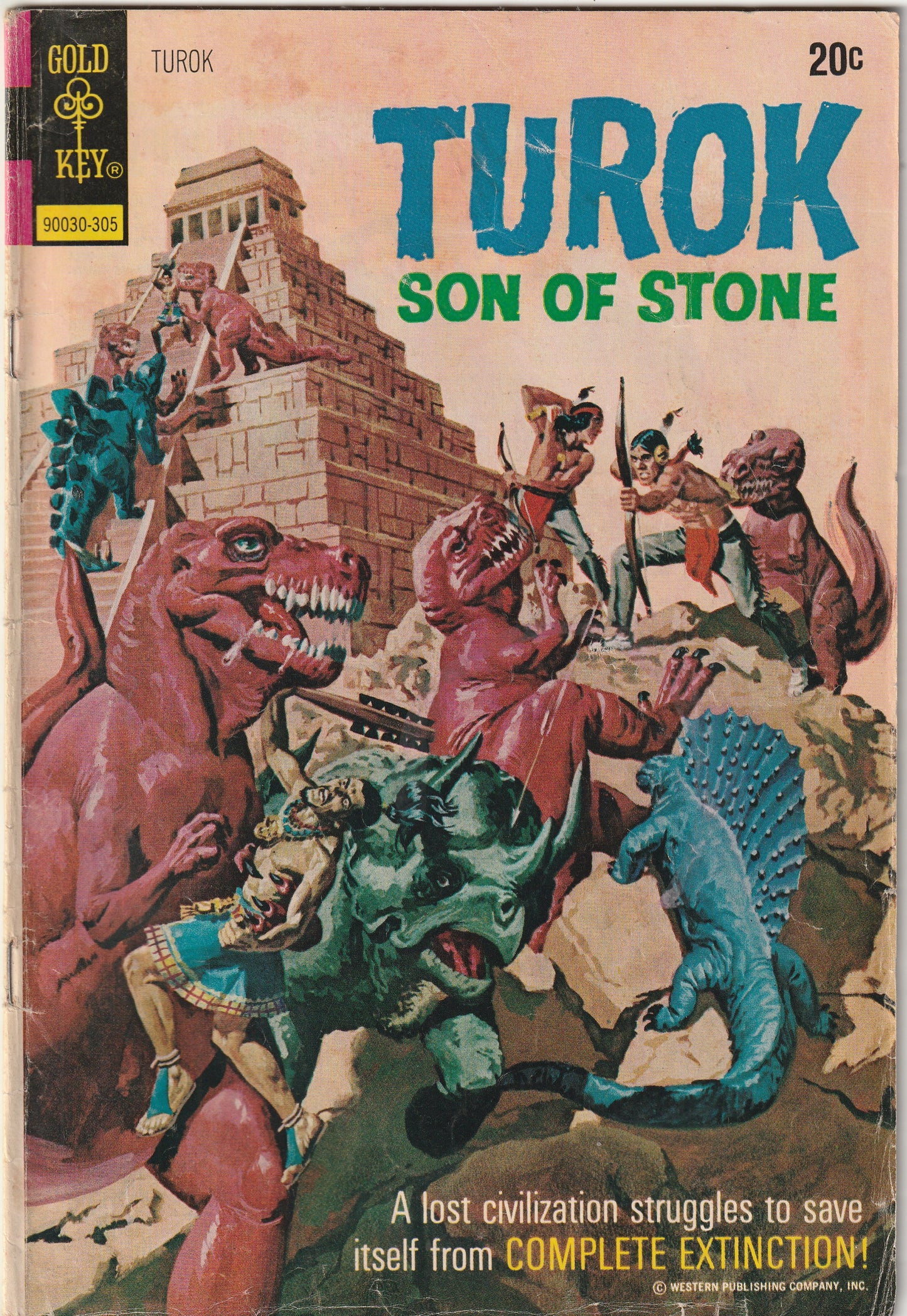 Turok, Son of Stone #84 (1973) - 1st Appearance of Hutec