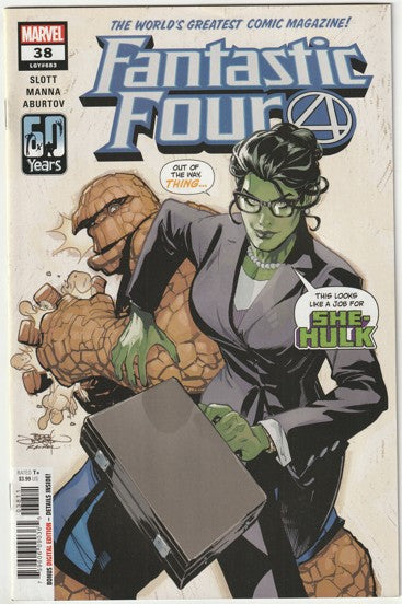 Fantastic Four #38 (LGY #683, Volume 6, 2021)