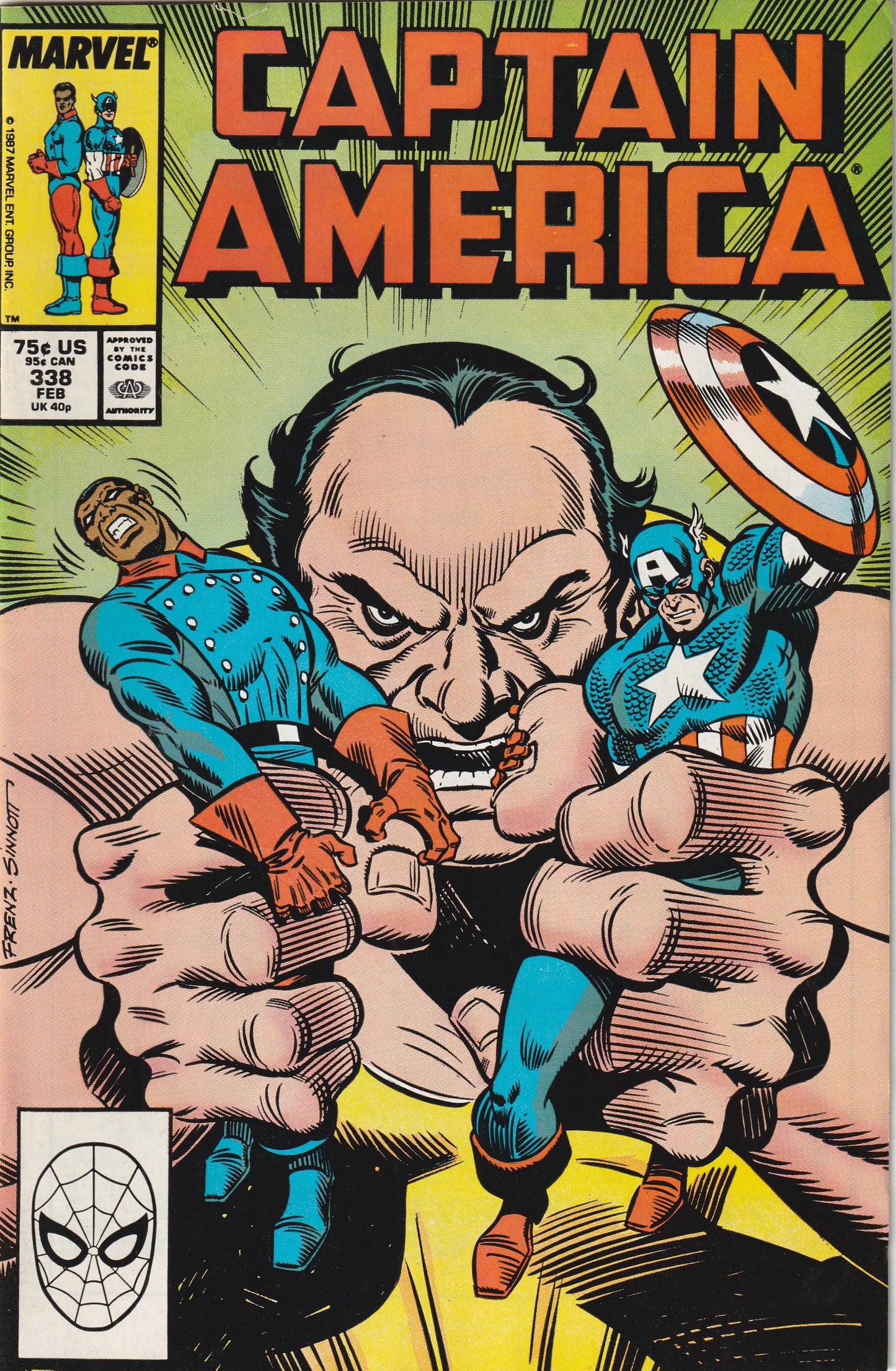 Captain America #338 (1988)