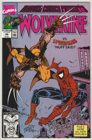 Marvel Comics Presents #48 (1990) - Wolverine vs Spider-Man