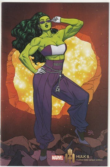 Hulk #8 (LGY #775, 2022) - Russell Dauterman Hellfire Gala Variant
