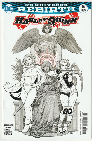 Harley Quinn #16 (2017) - Rebirth - Frank Cho Variant Cover