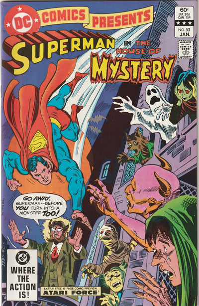 DC Comics Presents #53 (1983) - Superman in the House of Mystery