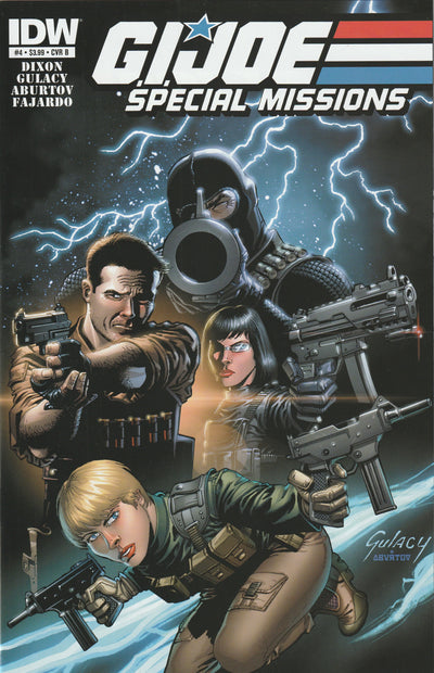 G.I. Joe Special Missions #4 (2013) - Cover B by Paul Gulacy