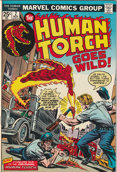 The Human Torch #2 (1974) - Stan Lee, Jack Kirby