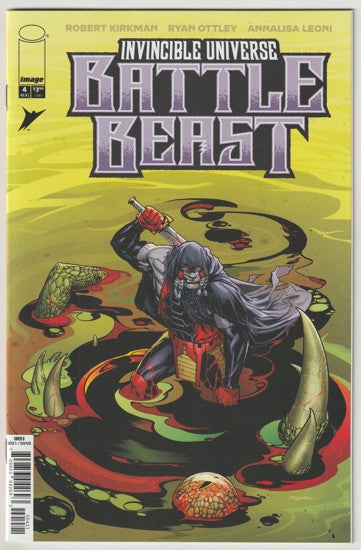 Invincible Universe: Battle Beast #4 (2025) - Cover B by Ryan Sook