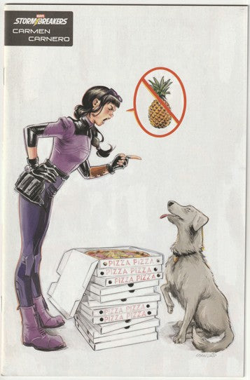 Hawkeye: Kate Bishop #4 (2022) - Carmen Carnero Stormbreakers Variant