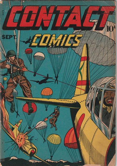 Contact Comics #2 (1944) - Classic L.B. Cole cover