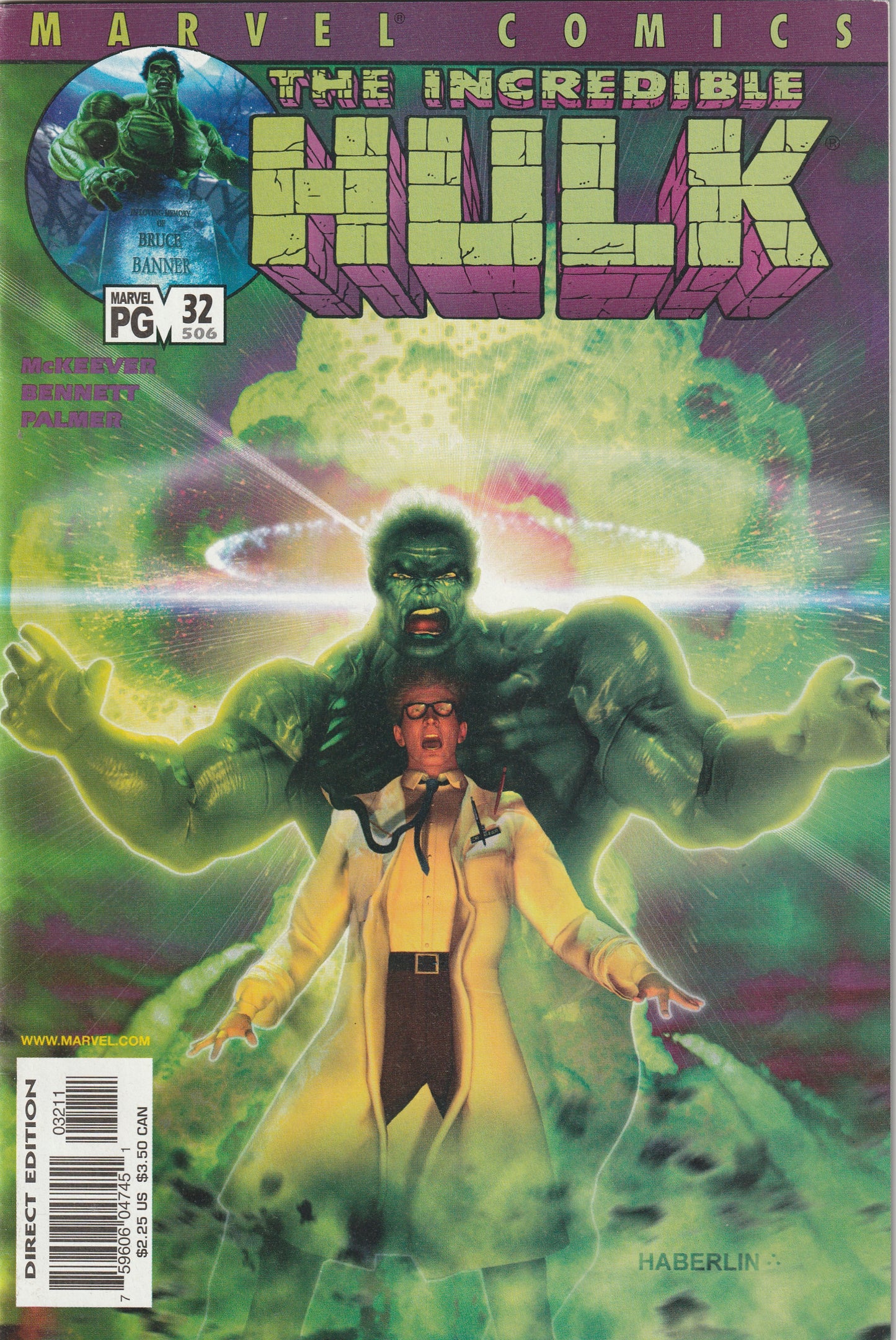 Incredible Hulk #32/506 (2001)