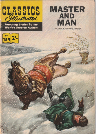 Classics Illustrated #73 - The Black Tulip - British edition (Copy)