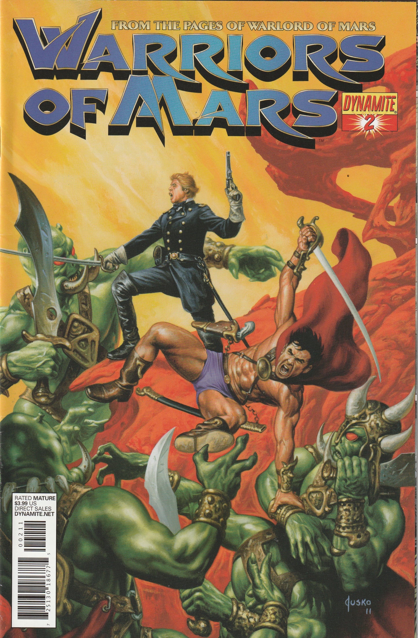 Warriors of Mars #2 (2012)