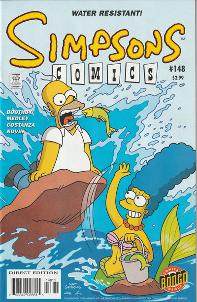 Simpsons Comics #148 (2008)