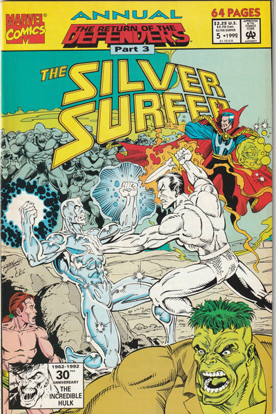 Silver Surfer Annual #5 (1992) - The Return of the Defenders