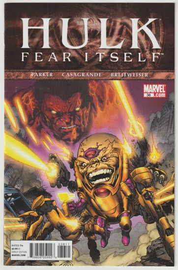 Hulk #38 (2011) - Fear Itself tie-in