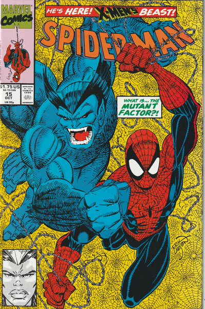 Spider-Man #16 (1991) - Final Issue By Todd McFarlane for Marvel Comics