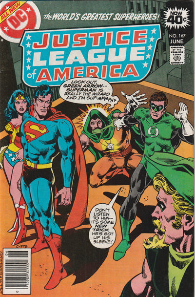 Justice League of America #167 (1979) - Secret Society of Super-Villains continue inhabiting the bodies of the Justice League