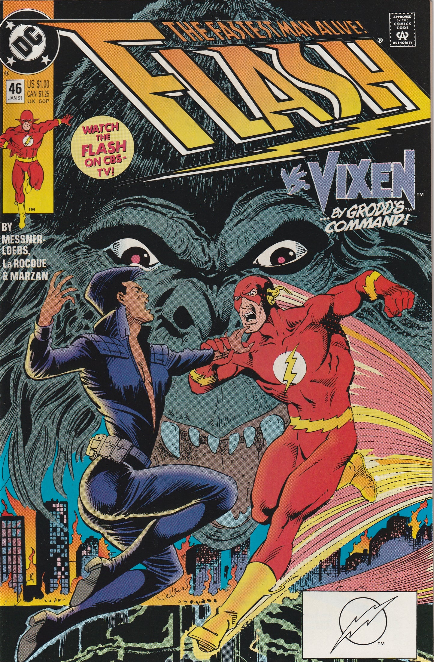 Flash #46 (Volume 2, 1990)