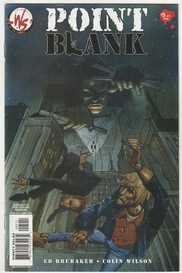 Point Blank (2002-2003) - 5 issue mini series - Ed Brubaker, Simon Bisley (BIZ) covers