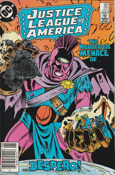 Justice League of America #251 (1986) - Canadian Price Variant