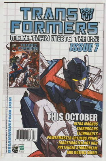 TransFormers: Generation 1 #4 (Vol 2, 2003) - Decepticon Cover