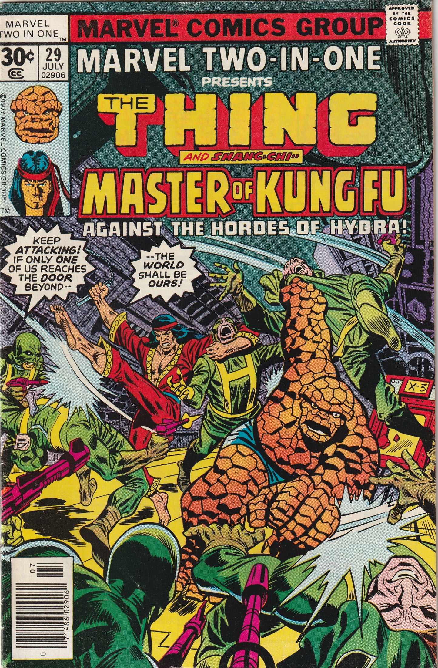 Marvel Two-in-One #29 (1977) - Master of Kung Fu
