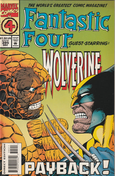 Fantastic Four #395 (1994) - Wolverine appearance