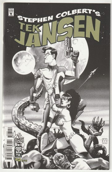 Stephen Colbert's Tek Jansen (2007-2009) - 5 Issue Mini Series