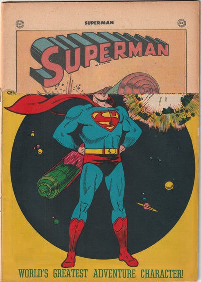 Superman #53 (1948) - 3rd telling of Superman's origin, 10th Anniversary issue