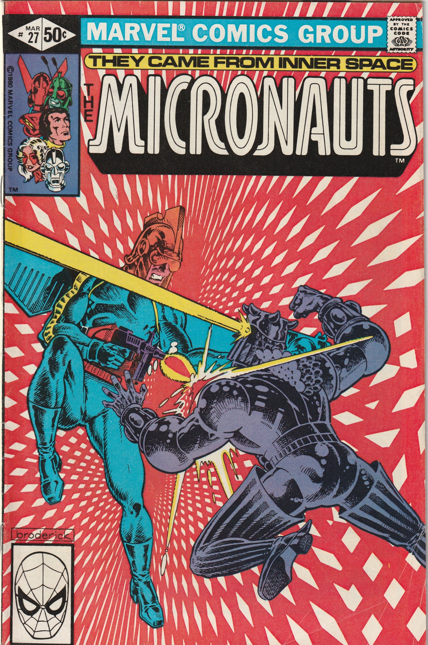 Micronauts #27 (1981)