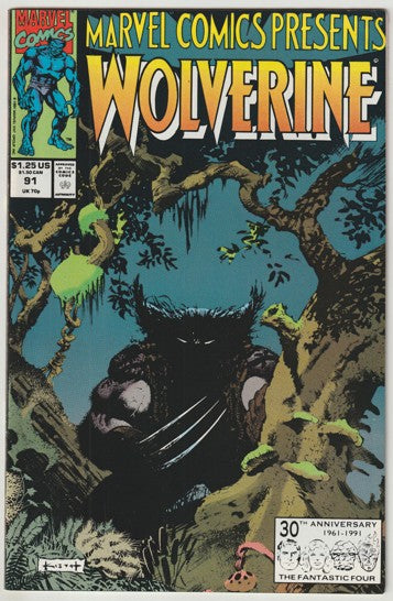Marvel Comics Presents #91 (1991) - Wolverine, Ghost Rider and Cable, Sam Kieth