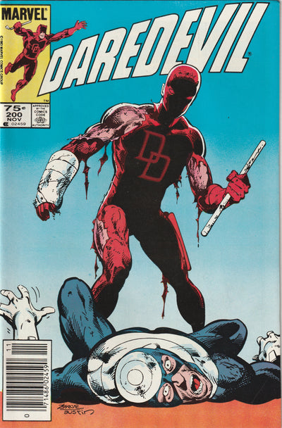 Daredevil #200 (1983) - Bullseye Appearance - Newsstand edition