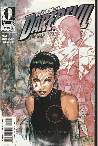 Daredevil #10 (Volume 2, 2000) - 1st Cover Appearance of Echo - 2nd Appearance of Echo, Marvel Knights