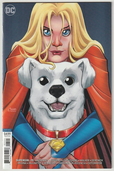 Supergirl #25 (2019) - 1st App. Splyce, Harry Hokum.  Amanda Conner Variant Cover