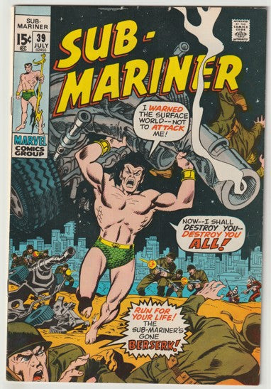 The Sub-Mariner #39 (1971)