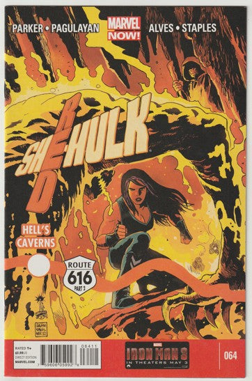 Red She-Hulk #64 (2013) - Francesco Francavilla cover