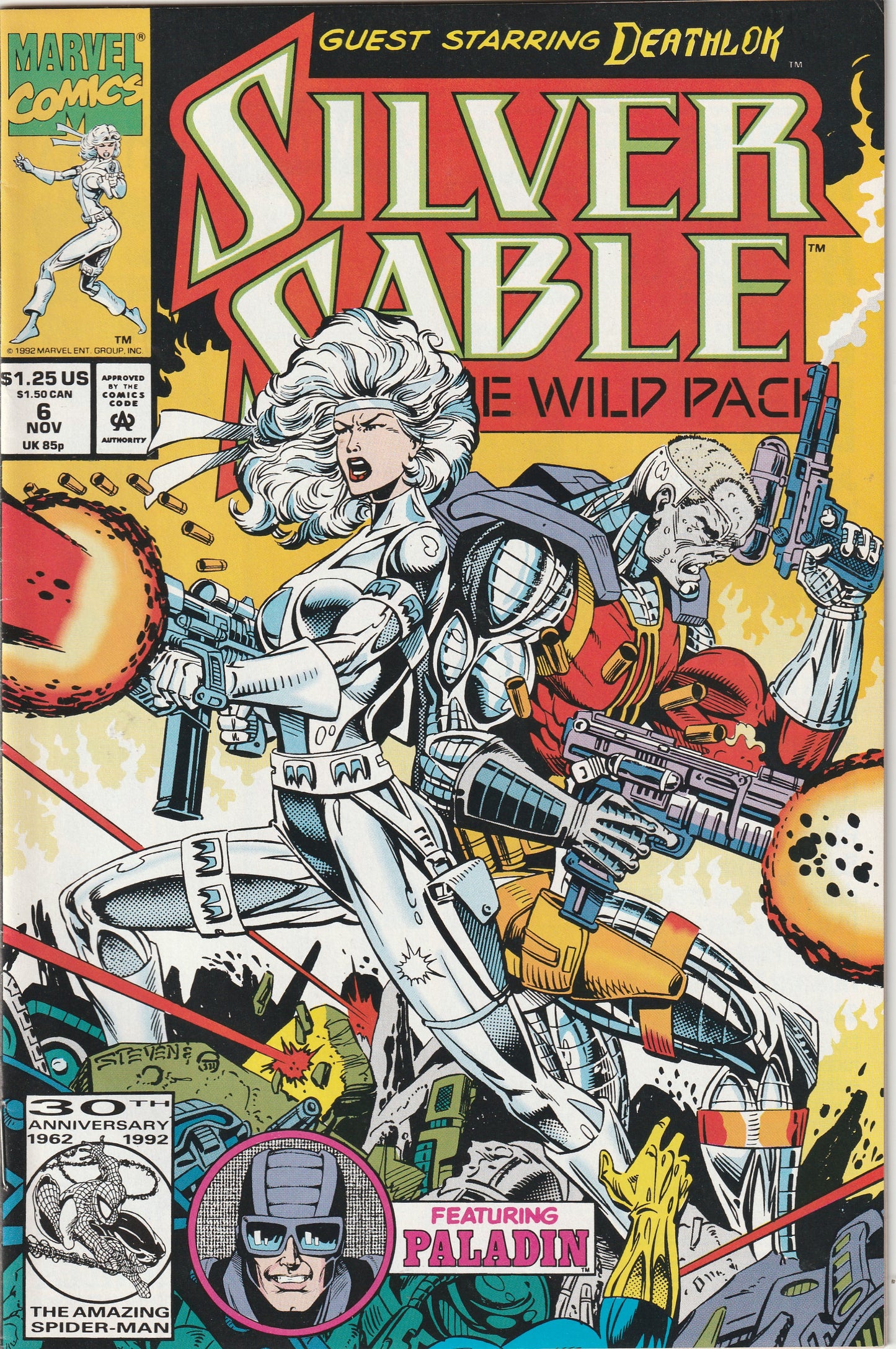 Silver Sable & The Wild Pack #6 (1992)