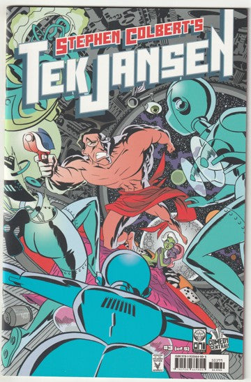 Stephen Colbert's Tek Jansen (2007-2009) - 5 Issue Mini Series