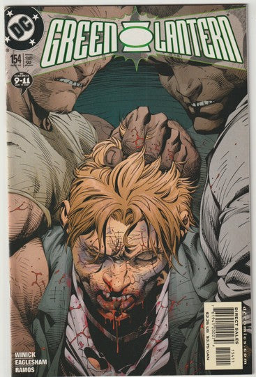 Green Lantern #154 (2002) - Contraversial Gay Bashing issue
