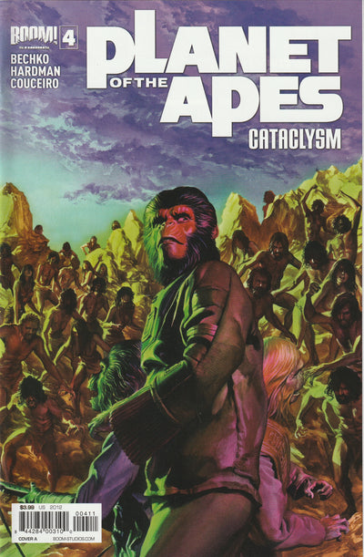 Planet of the Apes: Cataclysm #4 (2012) - Cover A by Alex Ross