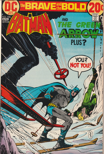 Brave and the Bold #106 (1973) - Batman & The Green Arrow