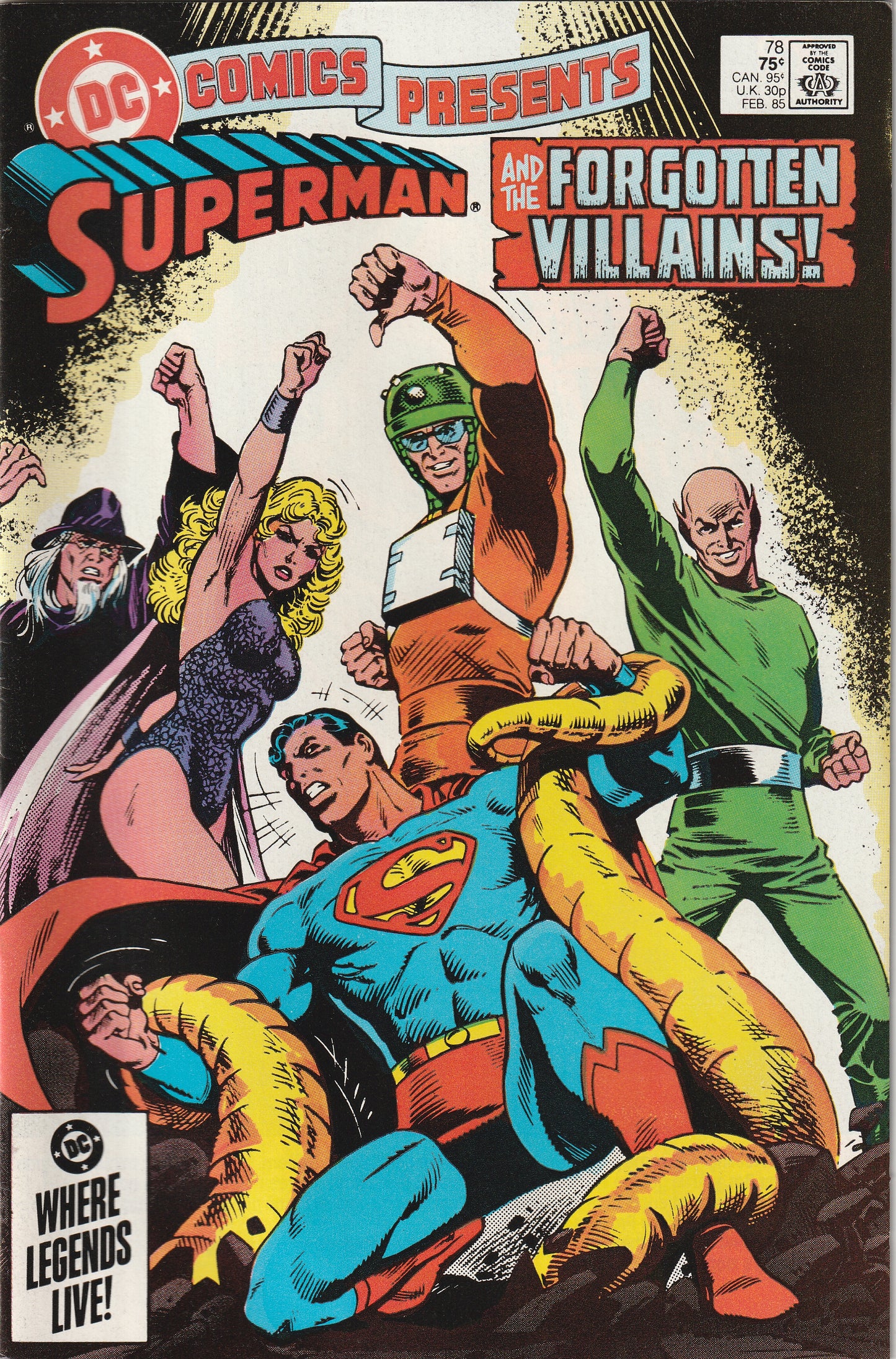 DC Comics Presents #78 (1985) - Forgotten Heroes