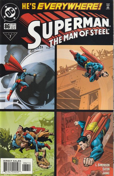 Superman: The Man of Steel #86 (1999)