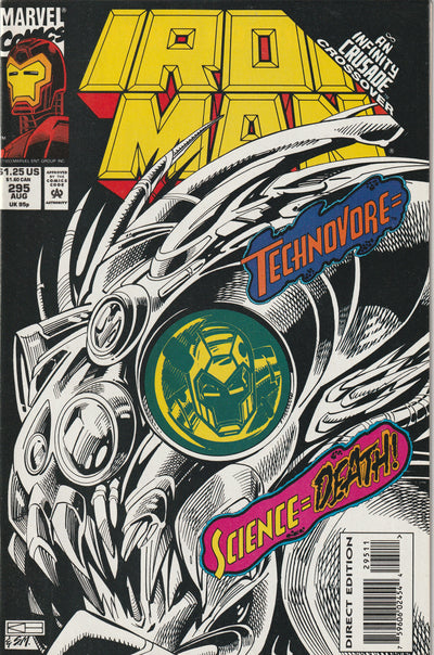 Iron Man #302 (1994) - Battle of Iron Man vs Venom
